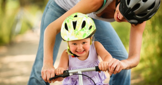 Bike safety for children