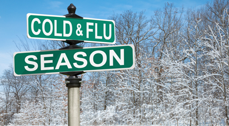 A sign for cold & flu season.