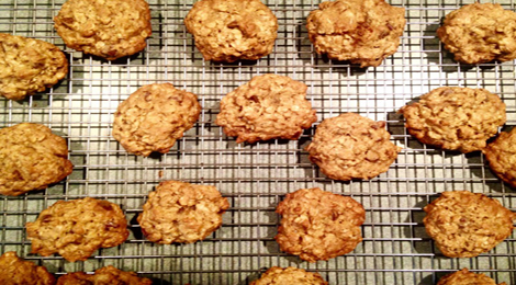 Crunchy Orange Oatmeal Raisin Cookies Recipe