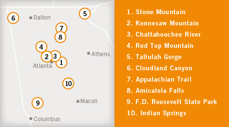 10 beautiful fall hikes near Atlanta 