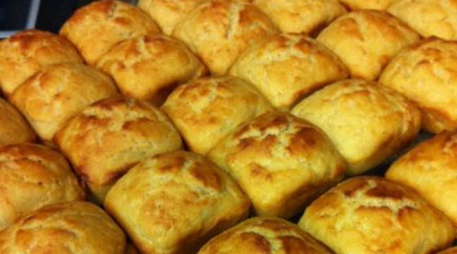 Mini corn and squash souffles 