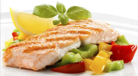 Heart-healthy salmon recipe