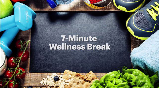Wellness break graphic