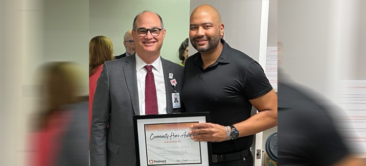 Piedmont Macon Community Hero Award