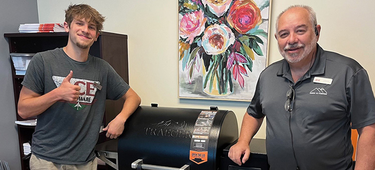 Ace Hardware donates grill to PWH