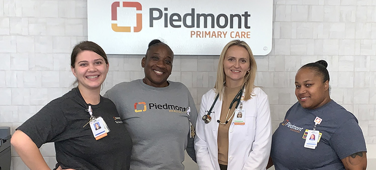 Staff members at PPG Monroe