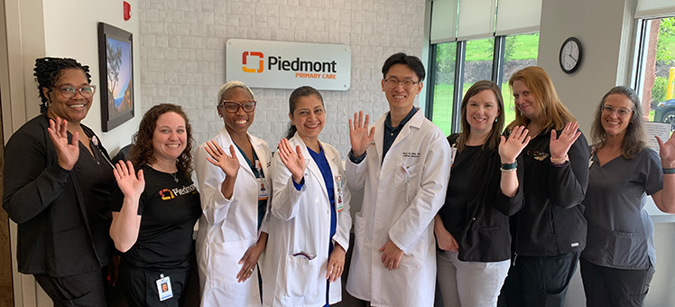 Staff at Piedmont Primary Care in Newnan