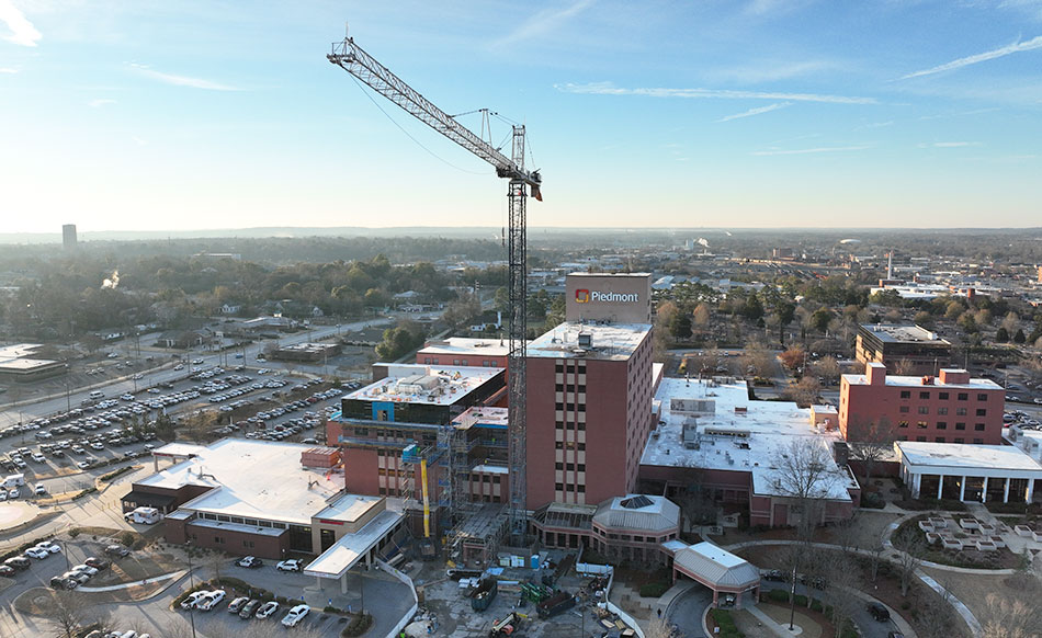 Image of rendering of the Piedmont Columbus Regional Midtown ICU