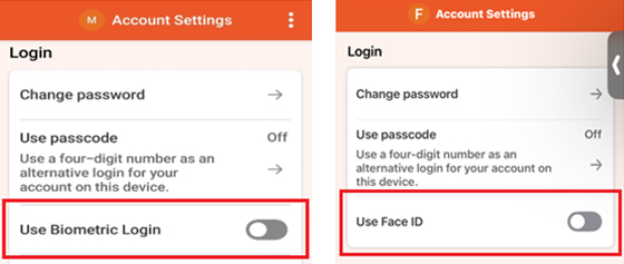 Piedmont MyChart Two-Factor Account Settings