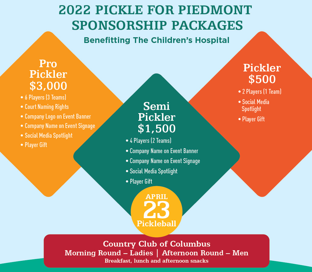 2022 Piedmont Pickleball Sponsorship