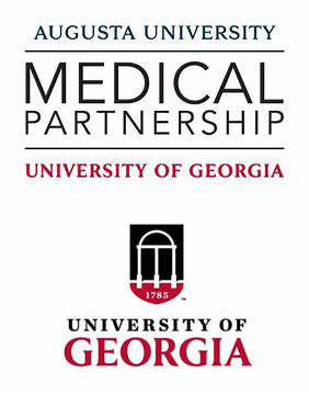 Augusta University and UGA logos