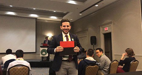 Dr. Faisal Fa’ak won the 2019 Best Oral Presentation at the Georgia ACP Meeting