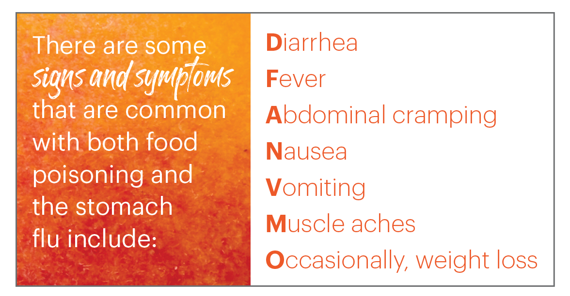 The Difference Between The Stomach Flu And Food Poisoning