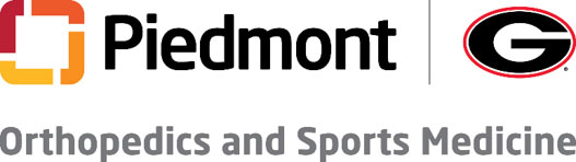 Piedmont Healthcare, UGA and NFL logos