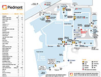 Piedmont Atlanta Campus Map