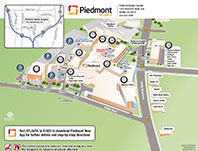 Piedmont Atlanta Campus Map