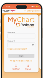 Piedmont MyChart