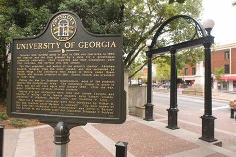 The arch at UGA in Athens