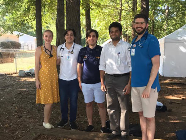 Primary Care team posing for a photo