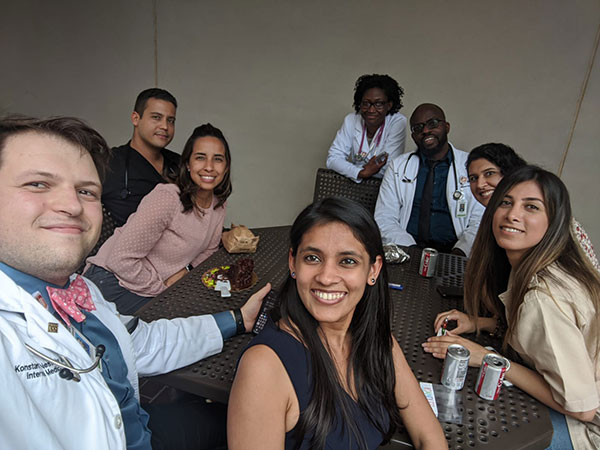 Primary Care team posing for a photo