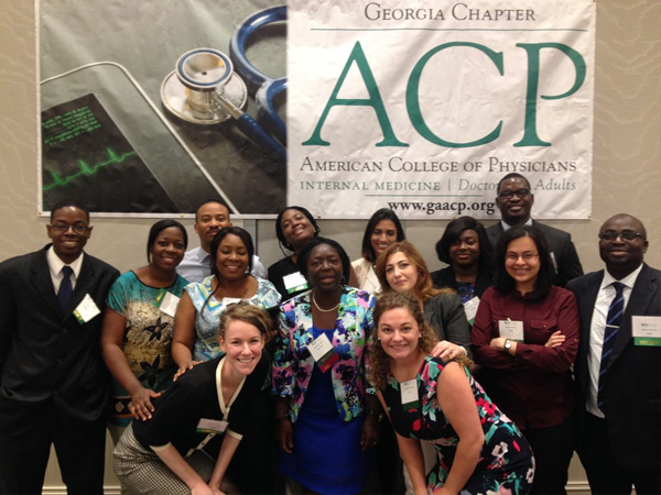 Members of the Piedmont Athens GME team taking  group photo